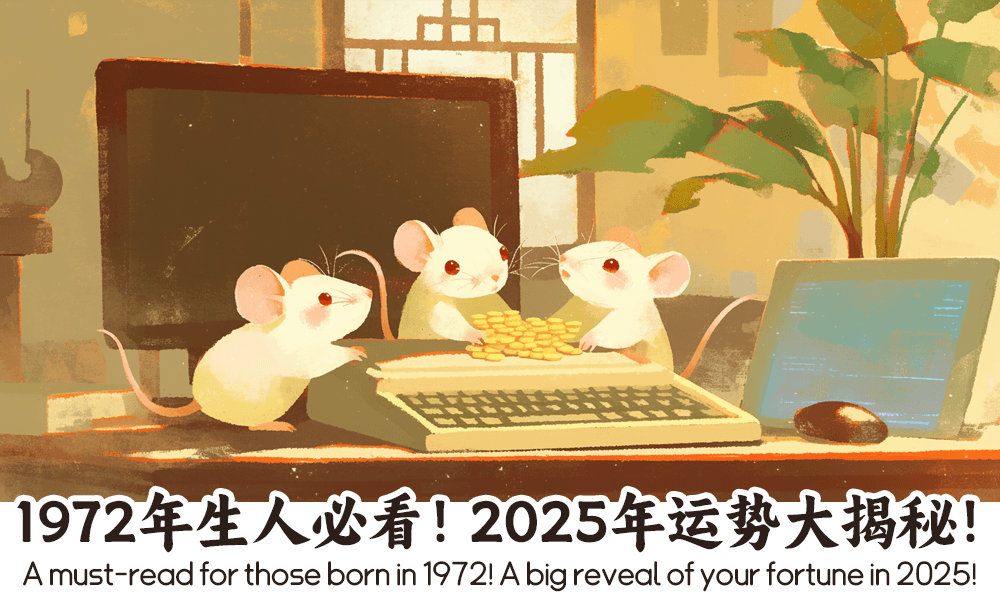 1972年生人必看！2025年运势大揭秘！