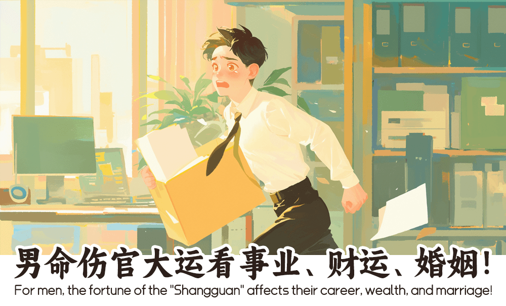 男命伤官大运看事业、财运、婚姻！