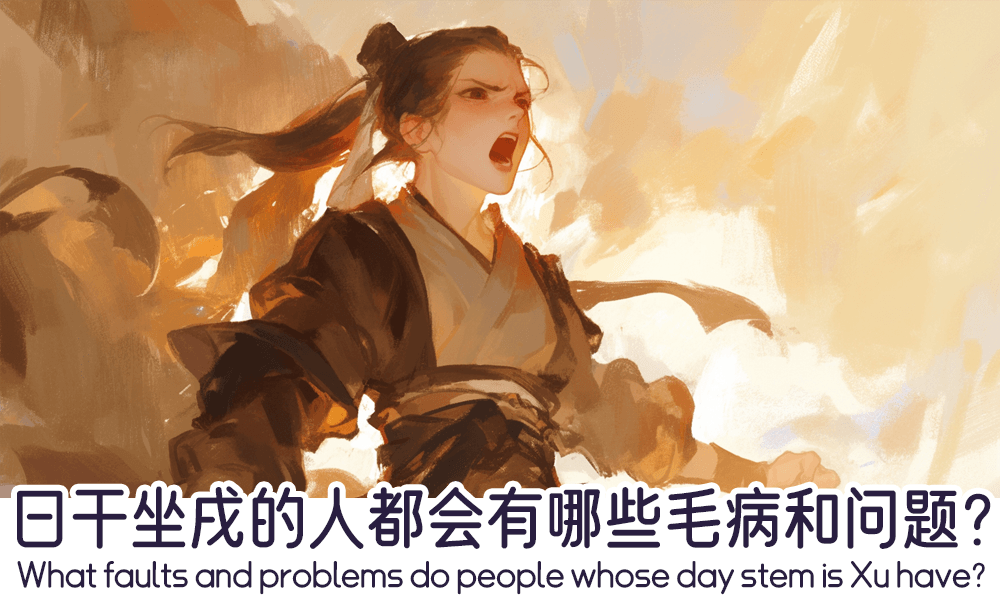 日干坐戌的人都会有哪些毛病和问题？