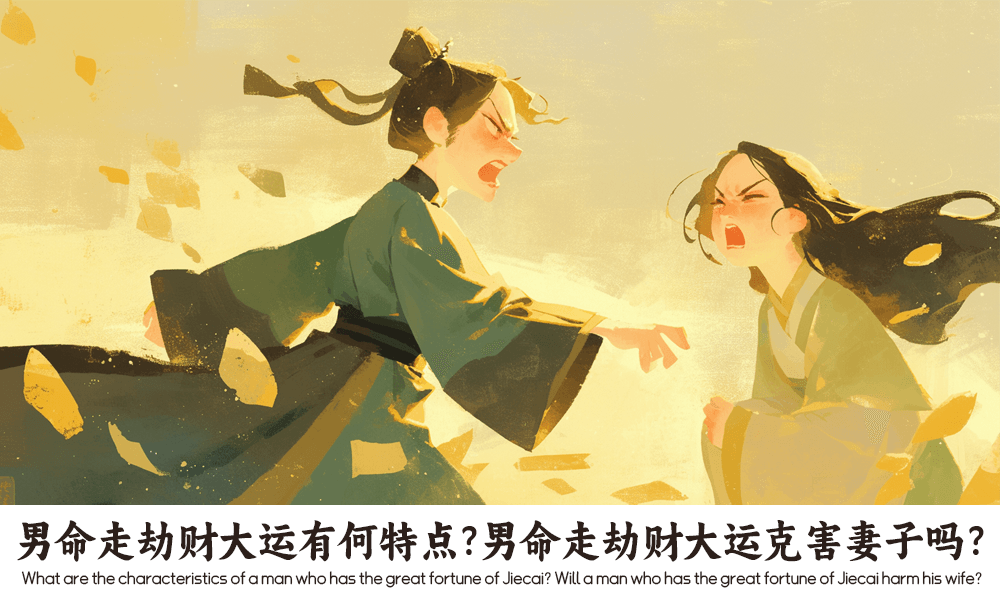 男命走劫财大运有何特点？男命走劫财大运克害妻子吗？