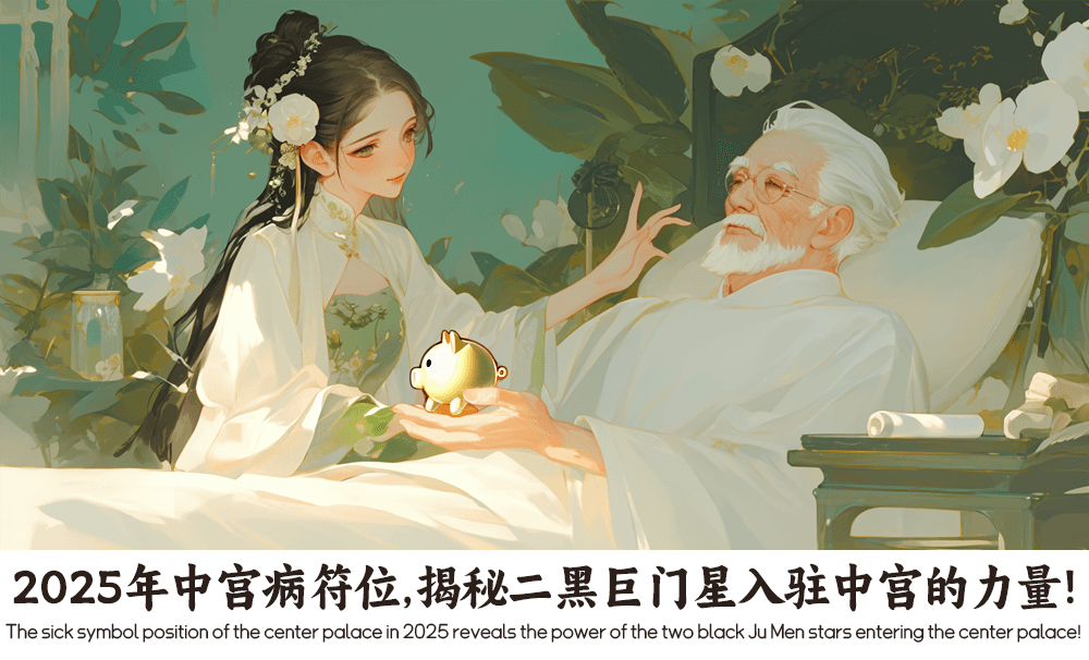 2025年中宫病符位，揭秘二黑巨门星入驻中宫的力量