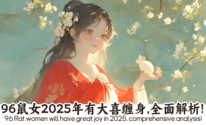 96鼠女2025年有大喜缠身