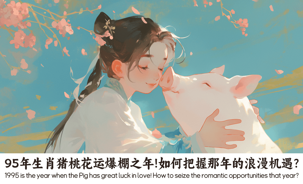 95年生肖猪桃花运爆棚之年！如何把握那年的浪漫机遇？