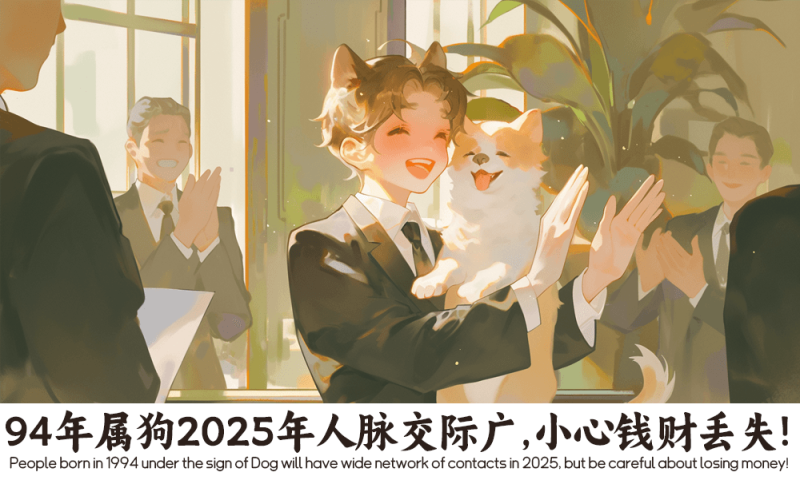 94年属狗2025年人脉交际广