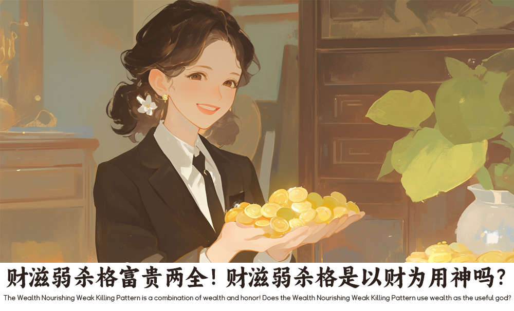 财滋弱杀格富贵两全！财滋弱杀格是以财为用神吗？