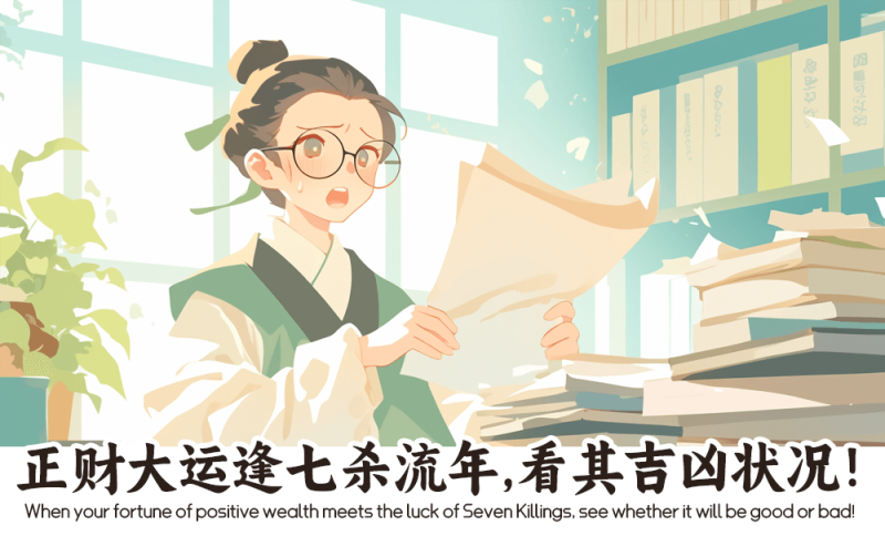 正财大运逢七杀流年