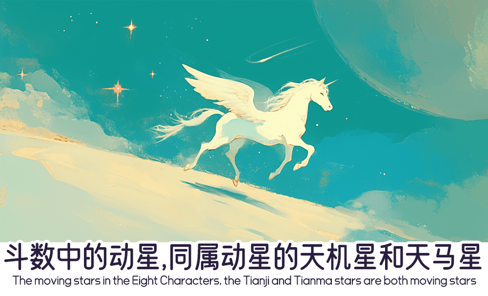 斗数中的动星，同属动星的天机星和天马星