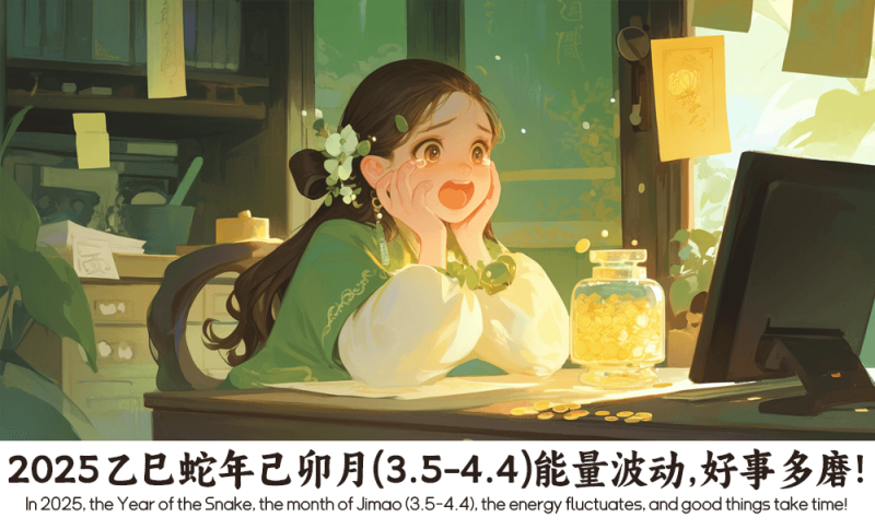 2025乙巳蛇年己卯月（3.5-4.4）