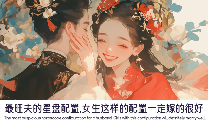 最旺夫的女生星盘配置