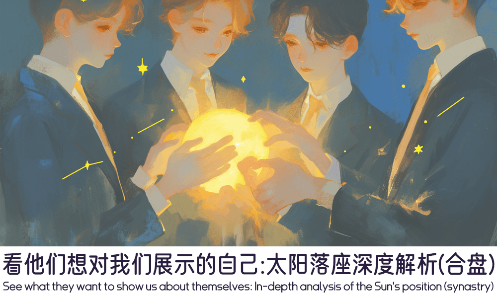 看他们想对我们展示的自己：太阳落座深度解析（合盘）