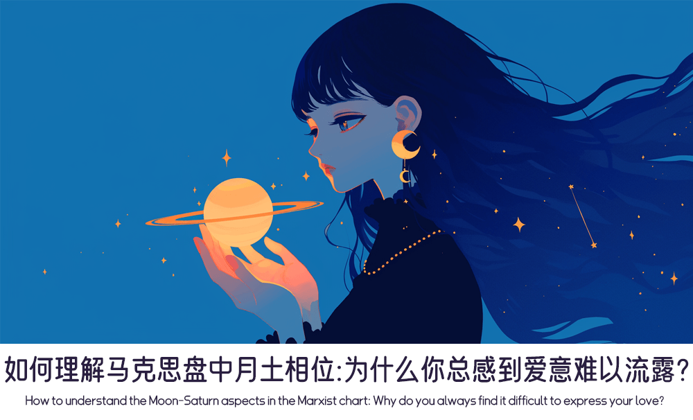 如何理解马克思盘中月土相位：为什么你总感到爱意难以流露？