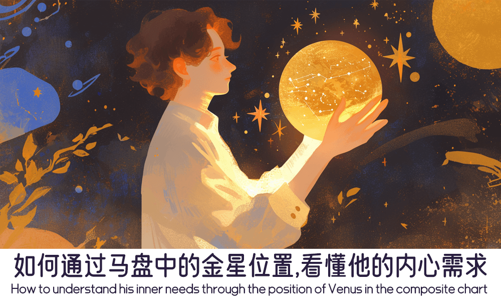 如何通过马盘中的金星位置，看懂他的内心需求