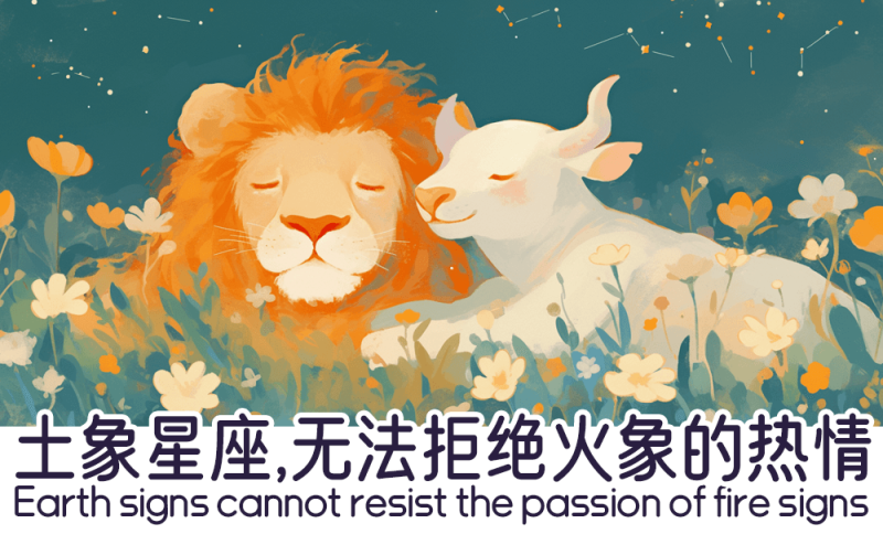 无法拒绝火象星座热情的土象星座  