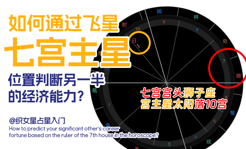 如何通过飞星7宫主星位置判断另一半的经济能力？_星盘如何看另一半有没有钱
