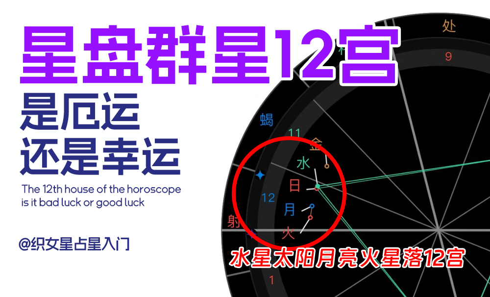 星盘群星12宫：是灾难还是福报？_群星12宫代表什么