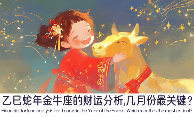 乙巳蛇年金牛座的财运分析