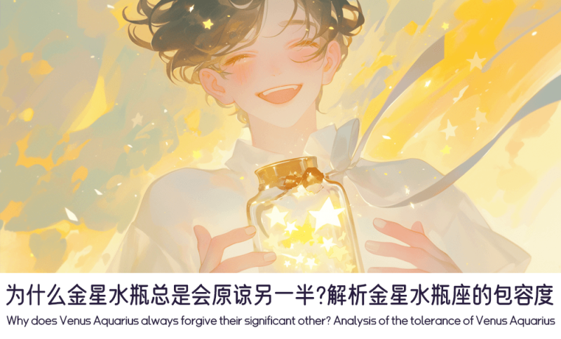 金星水瓶座的包容度