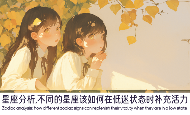 低迷期的十二星座怎么补充活力