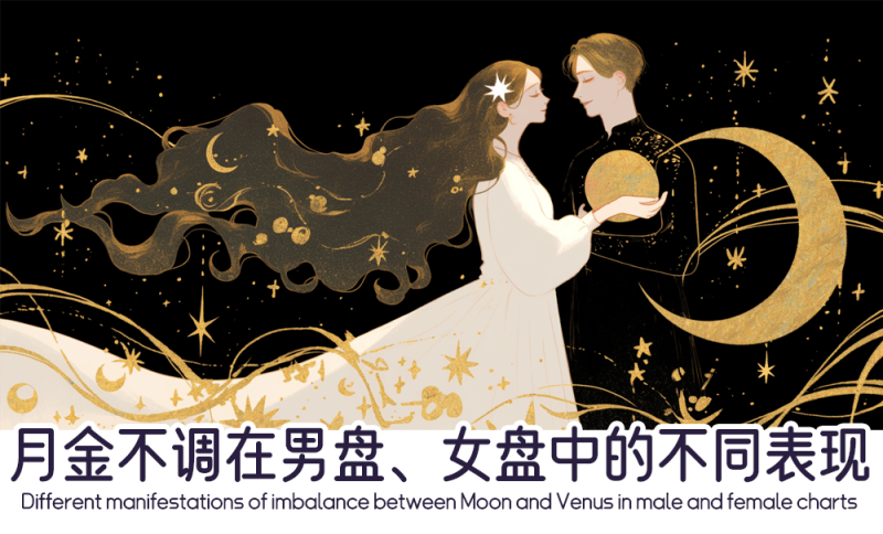 月金不调在男盘、女盘中的不同表现