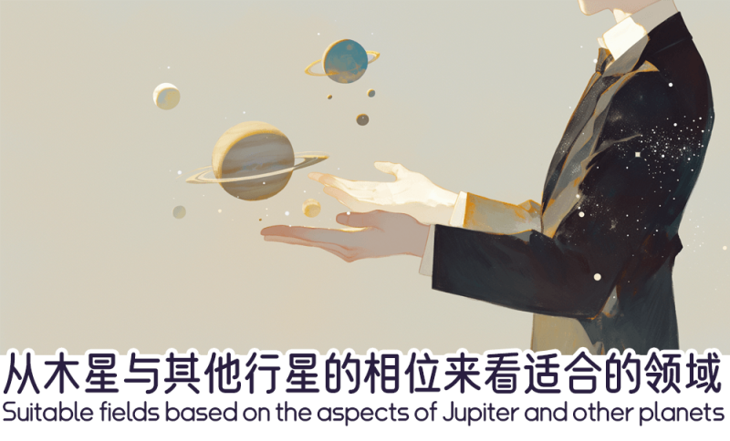 从木星与其他行星的相位来看适合的领域