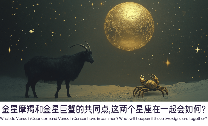 金星摩羯和金星巨蟹的共同点