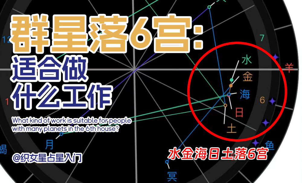群星落6宫：适合做什么工作（顶级干货）