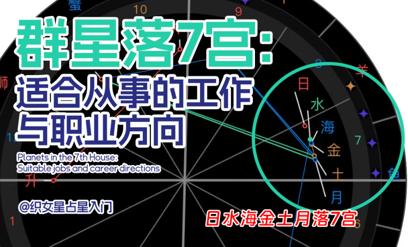 群星落7宫适合从事的工作