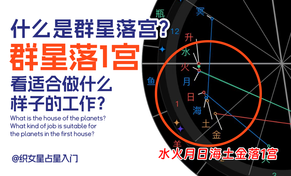 什么是群星落宫？群星落1宫看适合做什么工作