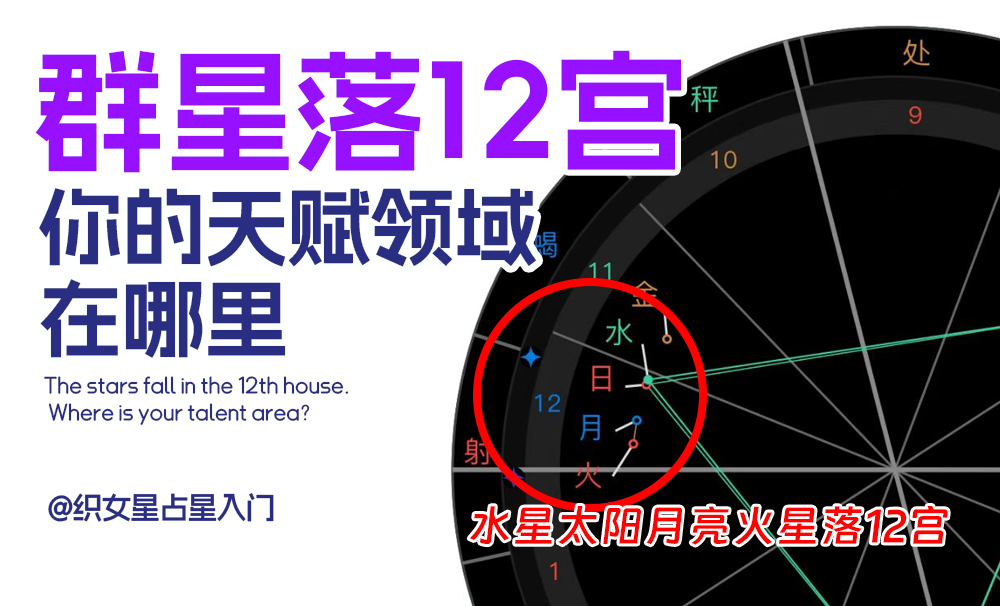 群星落12宫，你的天赋领域在哪里