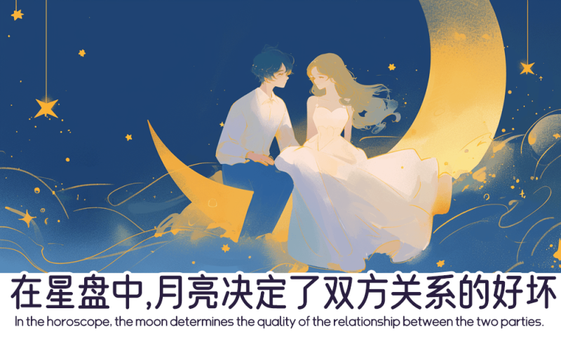 月亮决定了双方关系的好坏