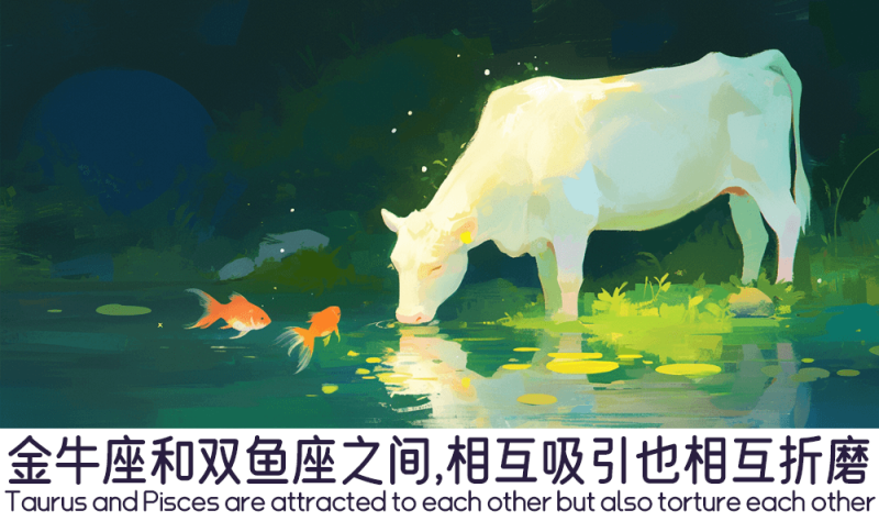 金牛座和双鱼座之间的相处