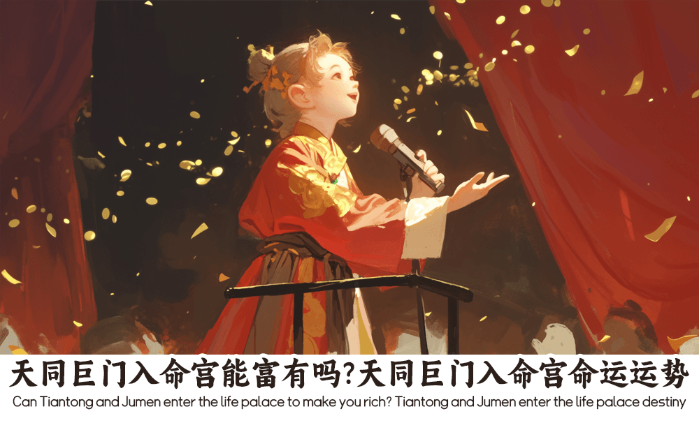 天同巨门入命宫能富有吗？天同巨门入命宫命运运势