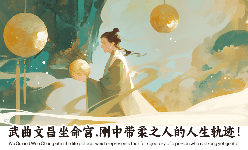武曲文昌坐命宫，刚中带柔之人的人生轨迹！
