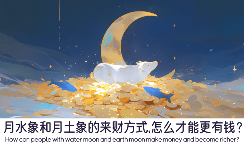 月水象和月土象的来财方式