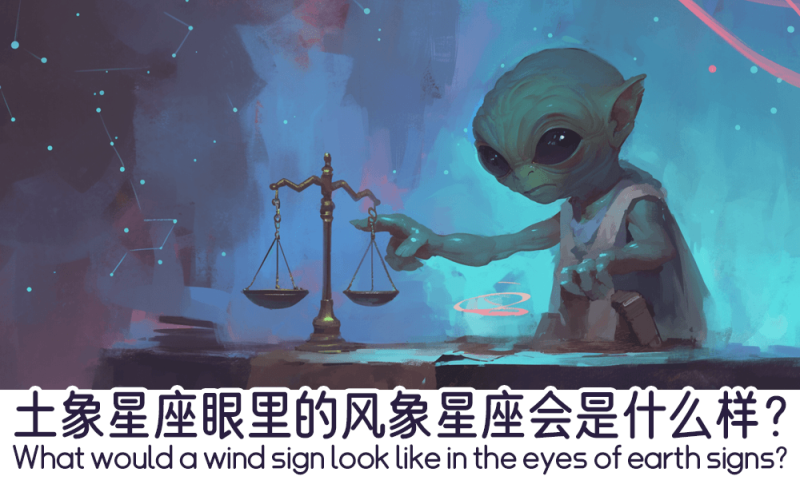 土象星座眼里的风象星座