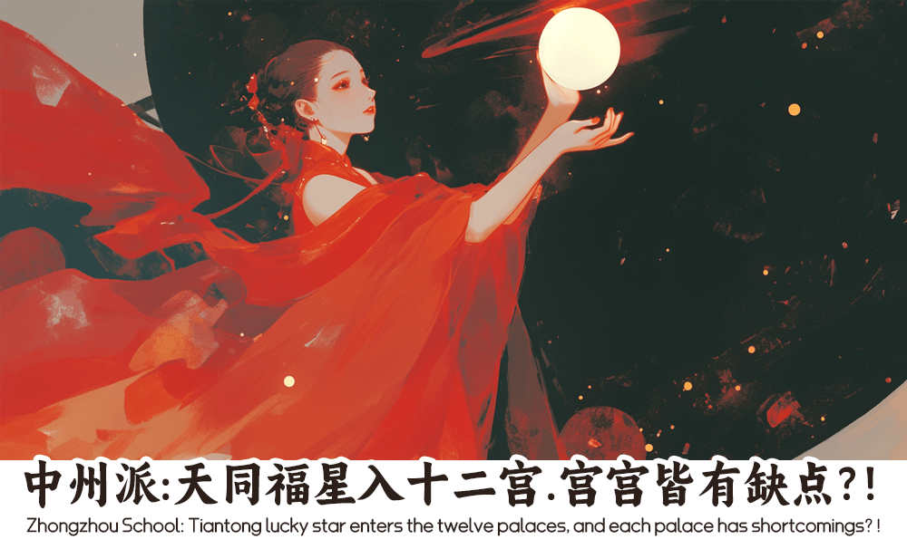 中州派：天同福星入十二宫，宫宫皆有缺点？！