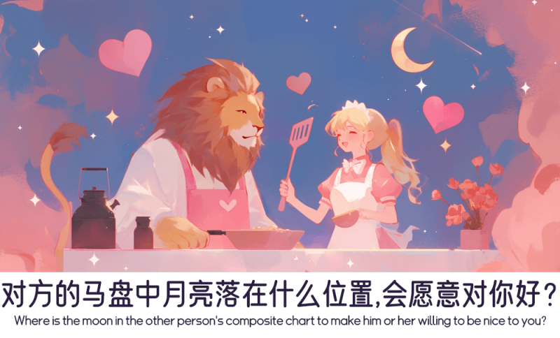 观察对方月亮位置判断会不会对你好
