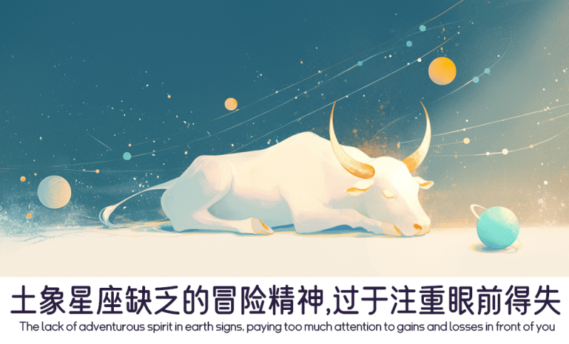 缺乏冒险精神的土象星座