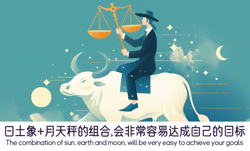 日土象+月天秤的组合