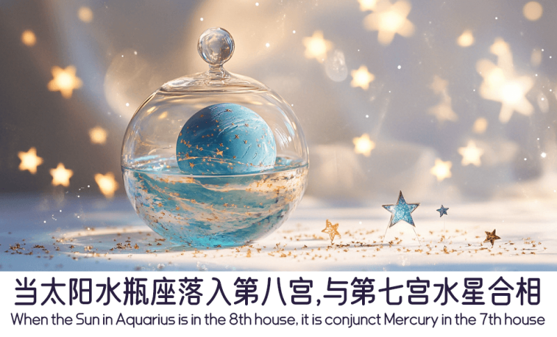 当太阳水瓶座落入第八宫