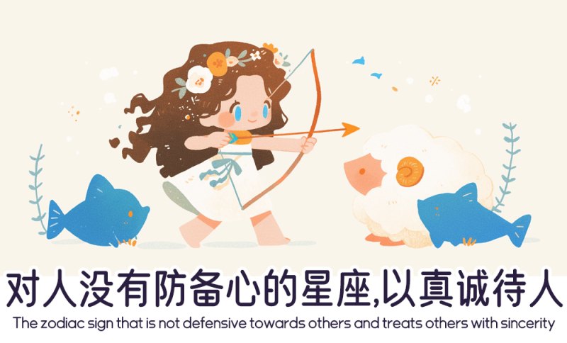 对人没有防备心的星座