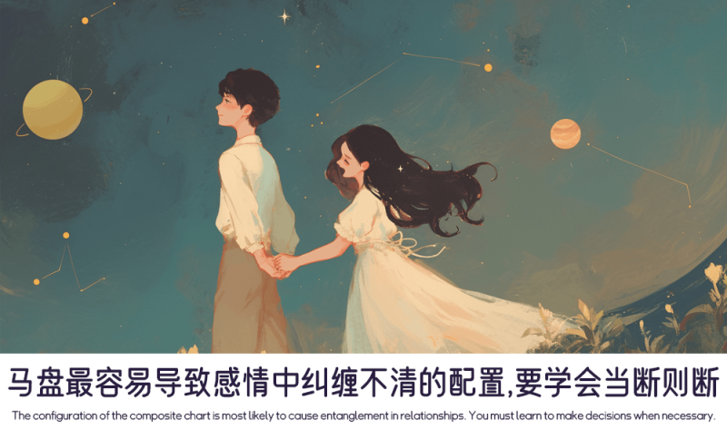 马盘最容易导致感情中纠缠不清的配置