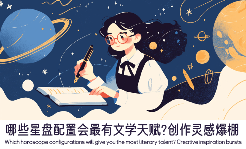 哪些星盘配置会最有文学天赋