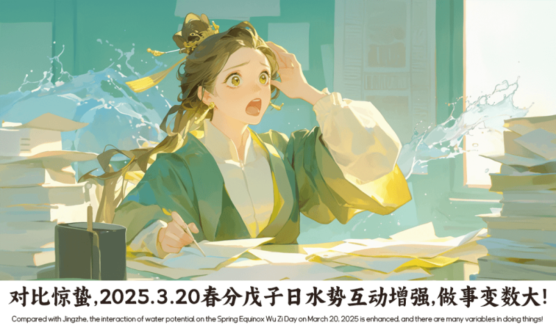 2025.3.20春分戊子日水势互动增强