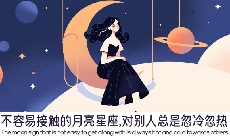 不容易接触的月亮星座