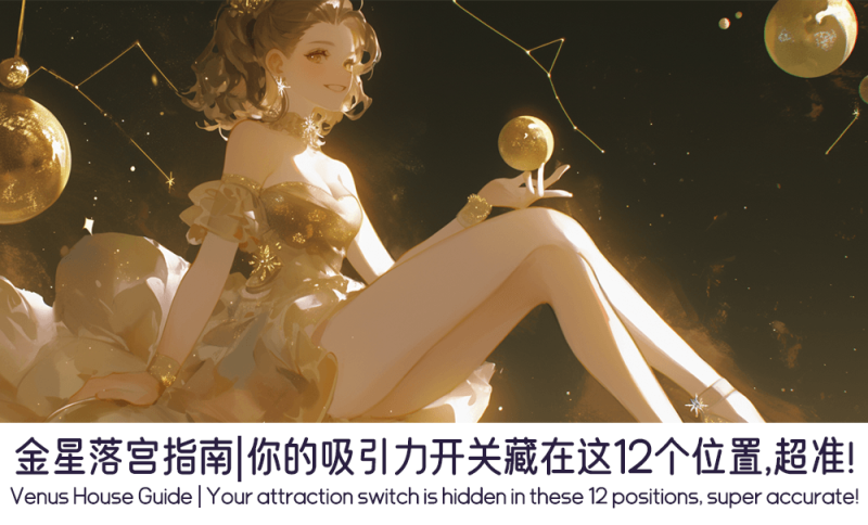 金星落宫对别人的吸引力