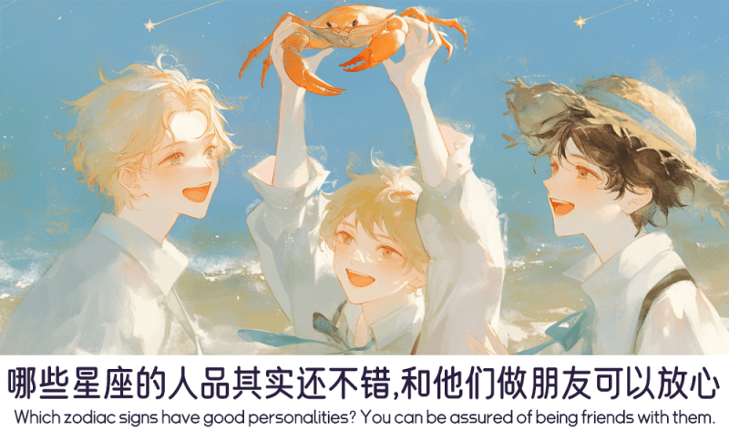 哪些星座的人品其实还不错