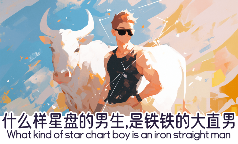 什么样星盘的男生是大直男