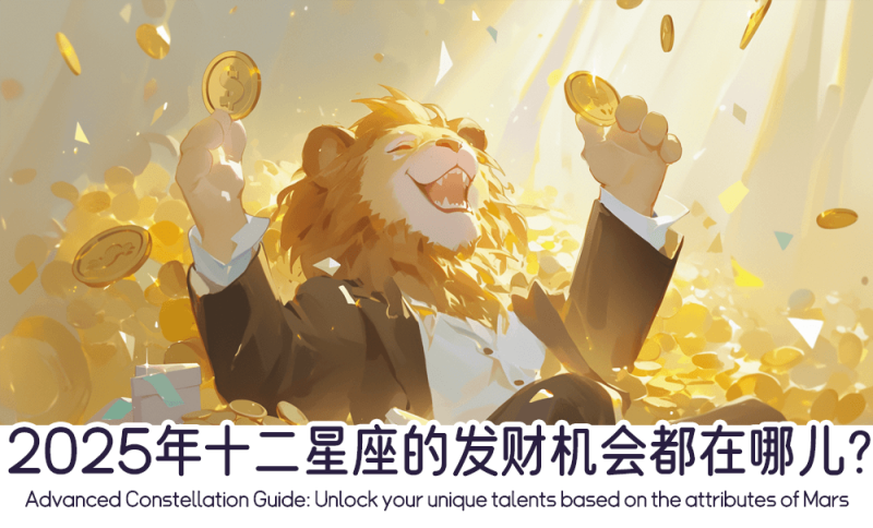 2025年十二星座的发财机会都在哪儿