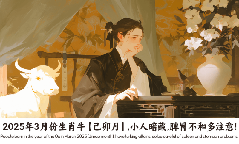 2025年3月份生肖牛